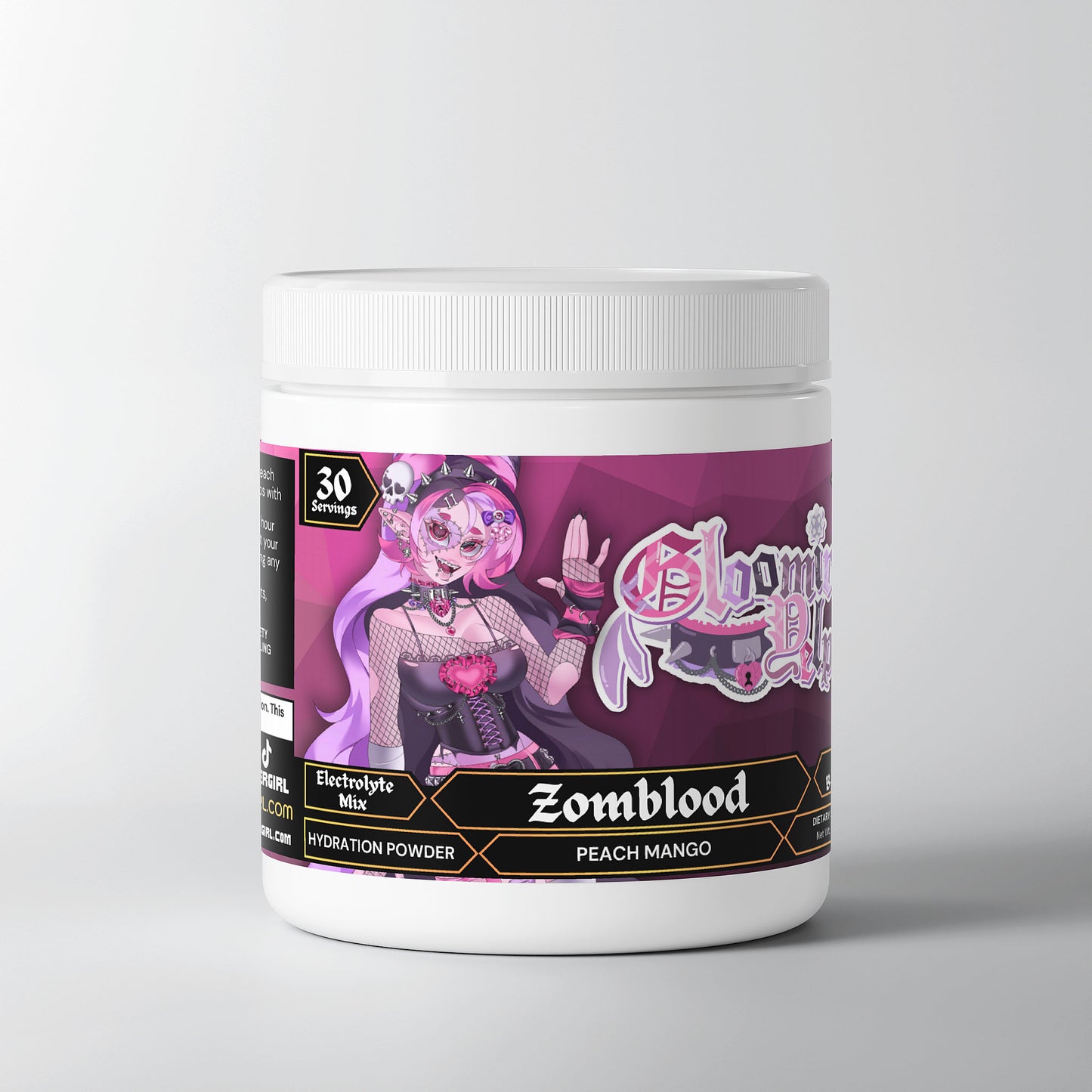 Gloomira Yelps - Zomblood Hydration Powder (Peach Mango)