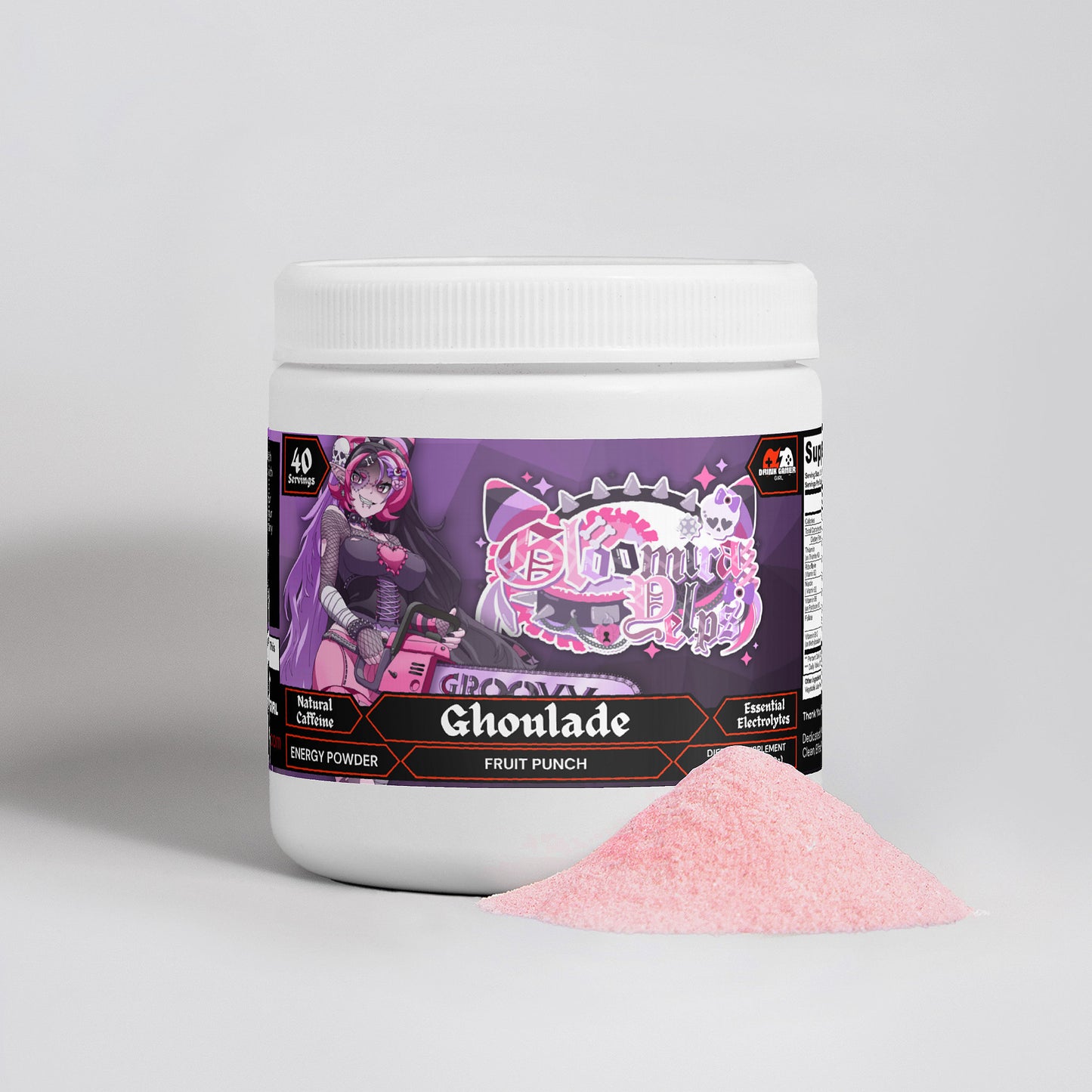 Gloomira Yelps - Ghoulade Energy Powder (Fruit Punch)