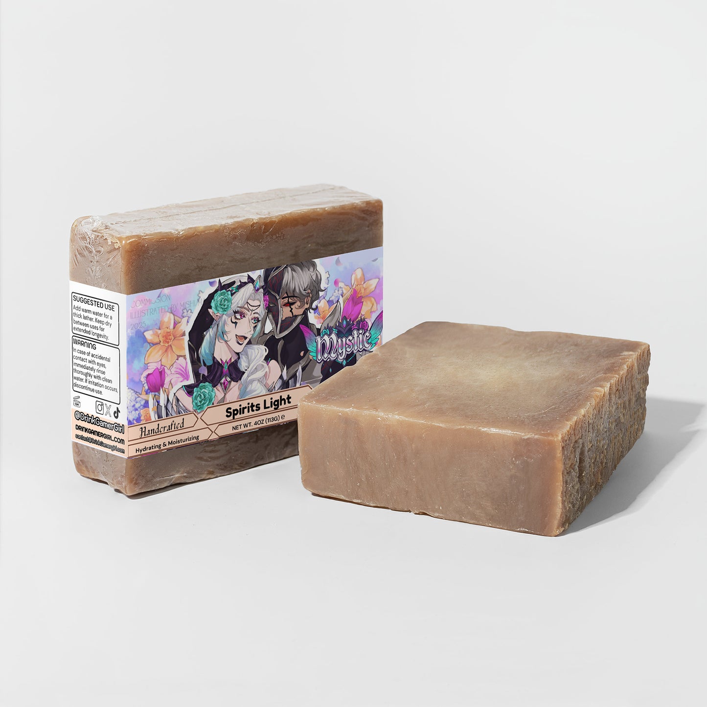 MysticSoulQueen - Spirits Light Coconut Beach Soap