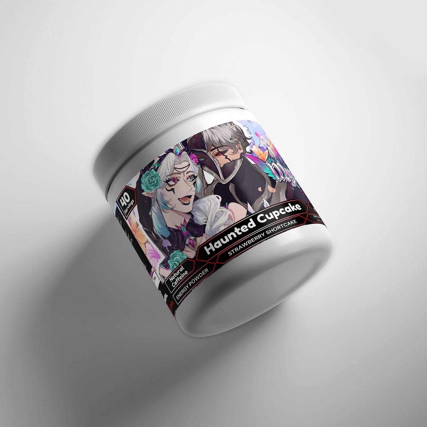MysticSoulQueen - Haunted Cupcake Energy Powder (Strawberry Shortcake)