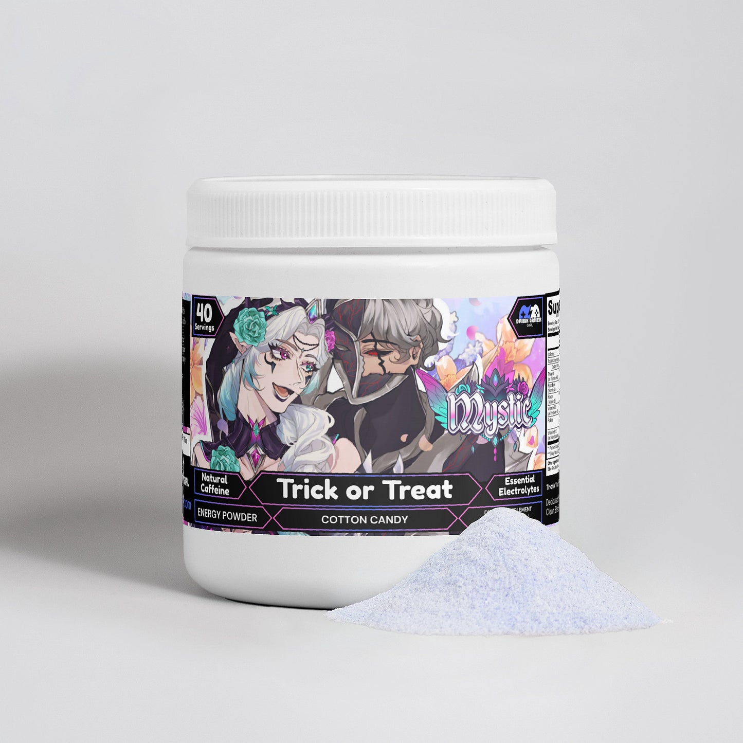 MysticSoulQueen - Trick or Treat Energy Powder (Cotton Candy)
