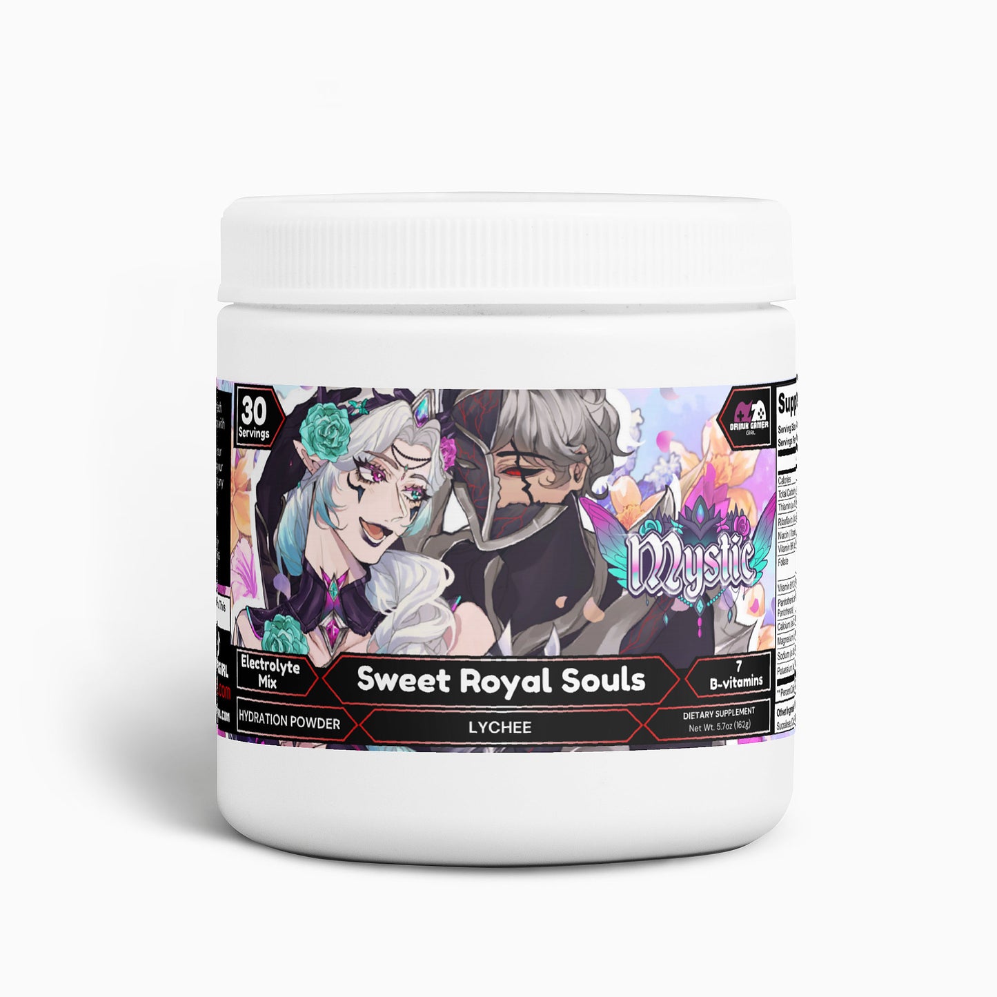 MysticSoulQueen - Sweet Royal Souls Hydration Powder (Lychee)