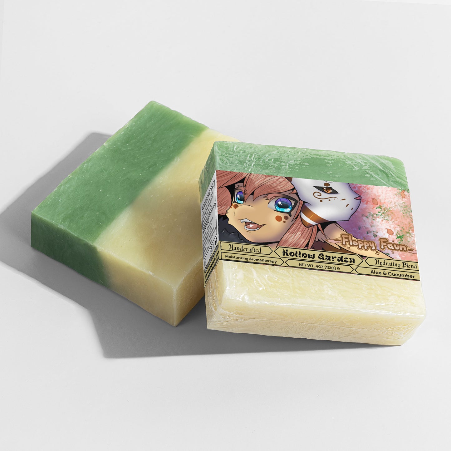 Floppy Faun - Hollow Garden Aloe & Cool Cucumber Soap