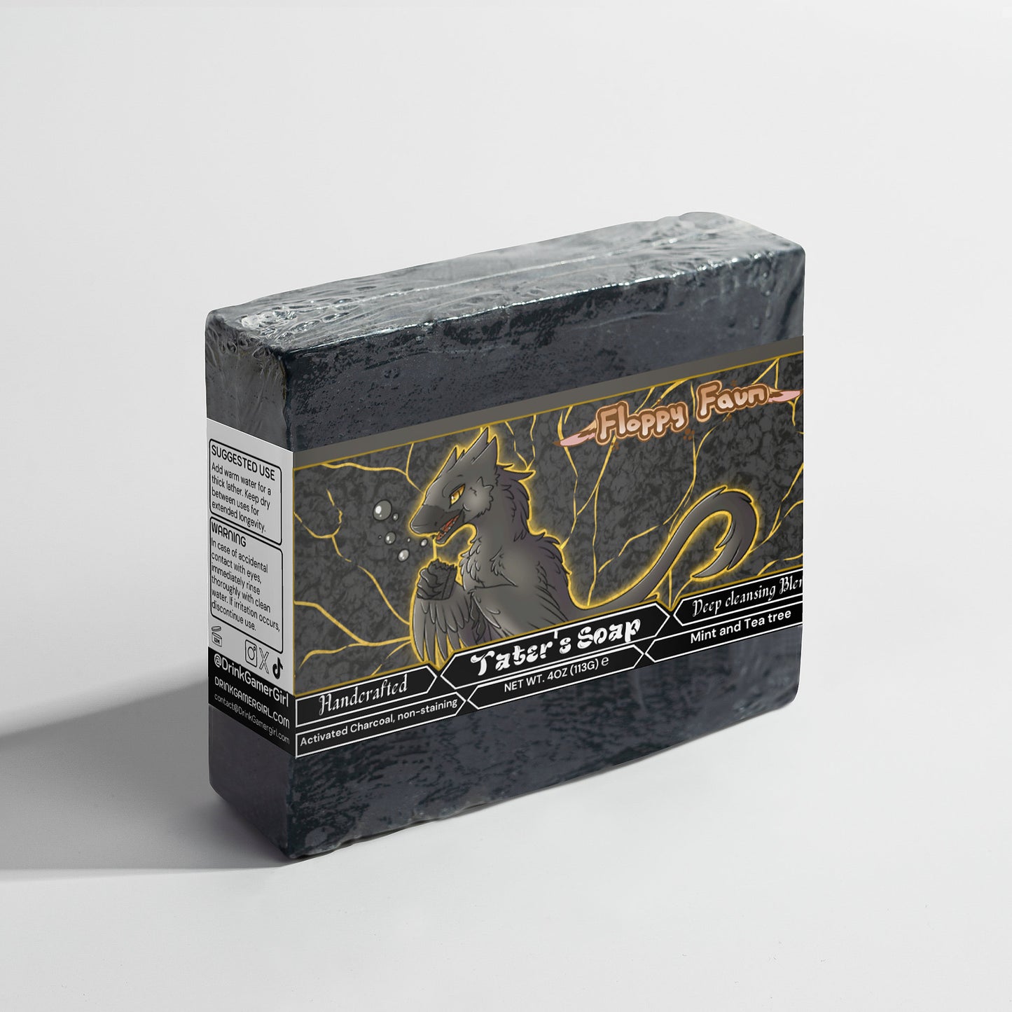 Floppy Faun - Tater's Soap Charcoal Soap
