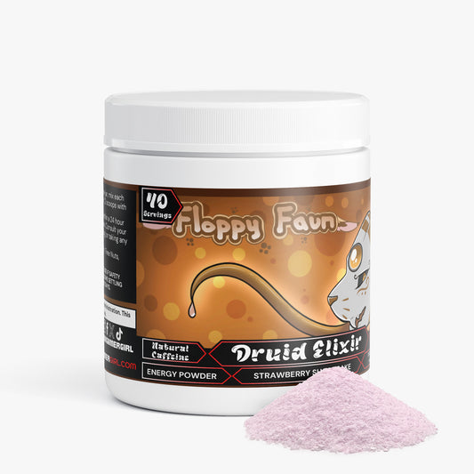 Floppy Faun - Druid Elixir Energy Powder (Strawberry Shortcake)