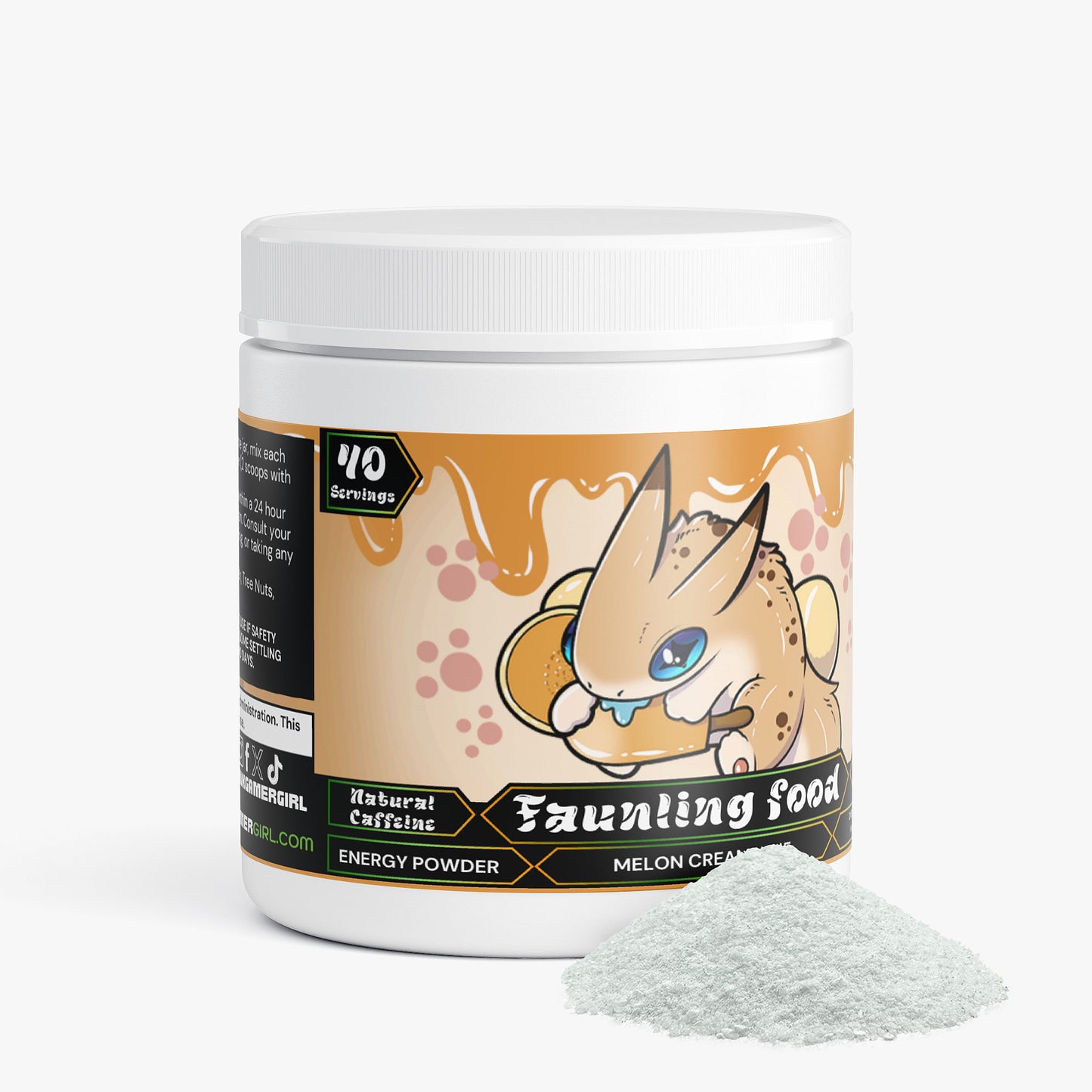 Floppy Faun - Faunling Food Energy Powder (Melon Creamsicle)