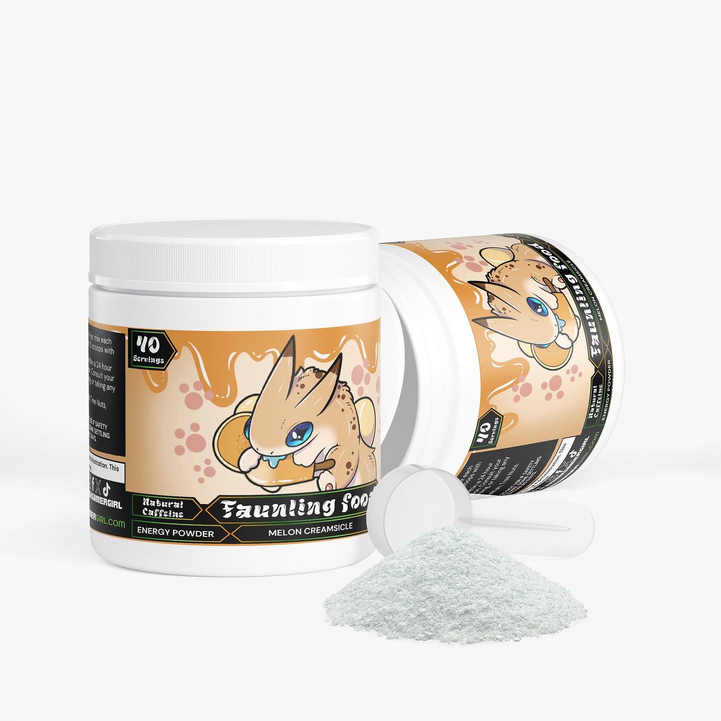 Floppy Faun - Faunling Food Energy Powder (Melon Creamsicle)