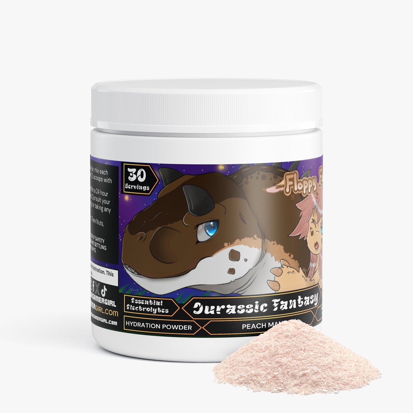 Floppy Faun - Jurassic Fantasy Hydration Powder (Peach Mango)