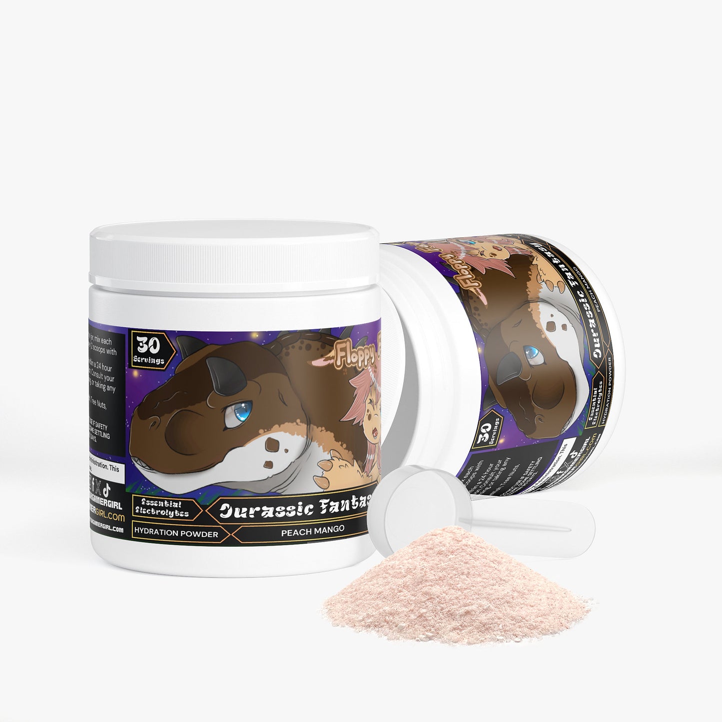 Floppy Faun - Jurassic Fantasy Hydration Powder (Peach Mango)
