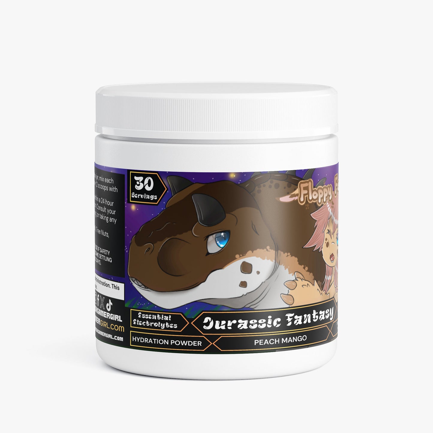 Floppy Faun - Jurassic Fantasy Hydration Powder (Peach Mango)