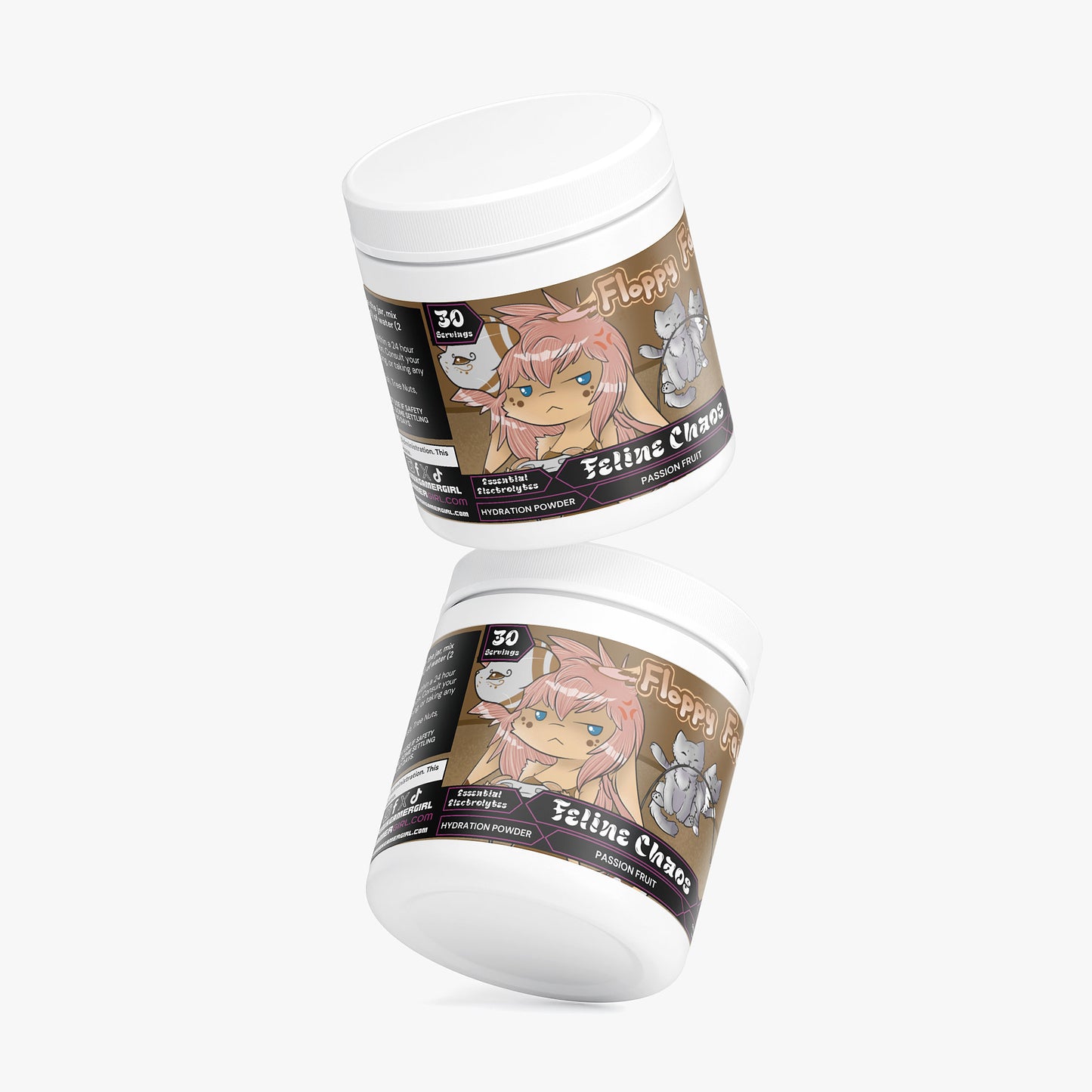Floppy Faun - Feline Chaos Hydration Powder (Passion Fruit)