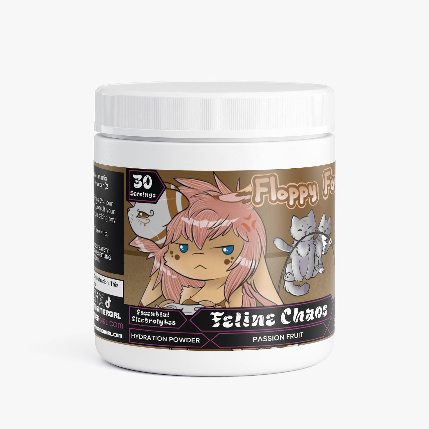 Floppy Faun - Feline Chaos Hydration Powder (Passion Fruit)