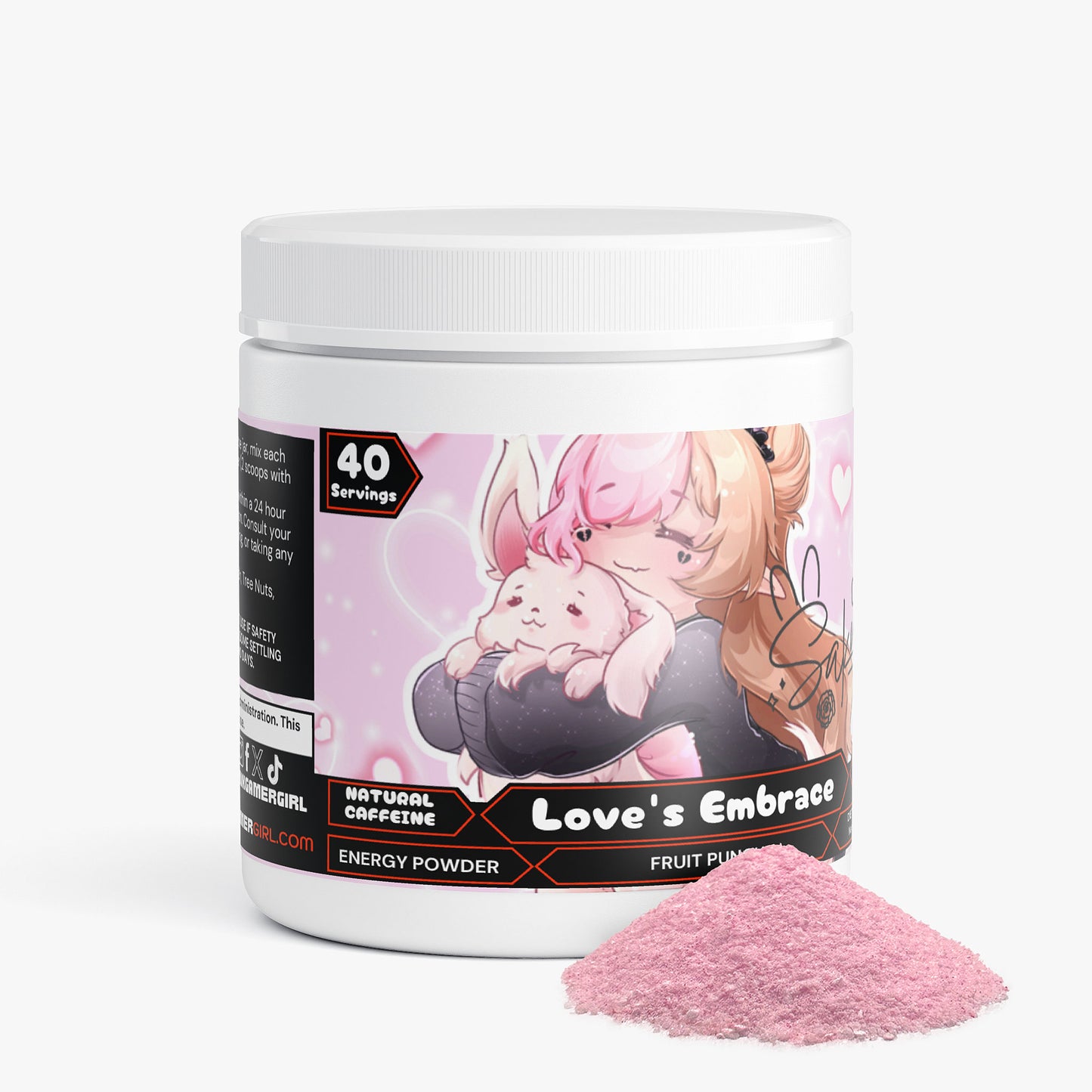 Sakuwu - Love's Embrace Energy Powder (Fruit Punch)