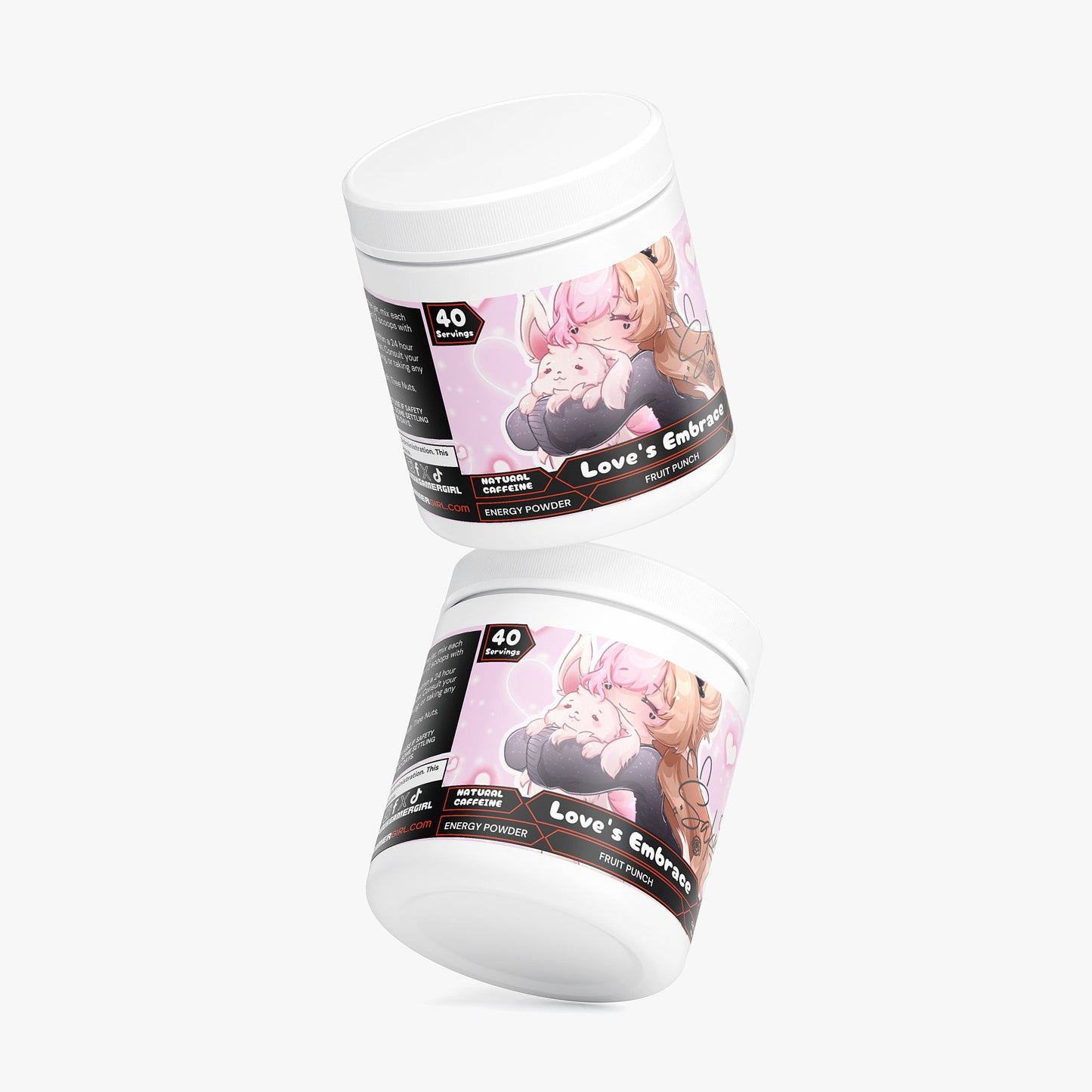 Sakuwu - Love's Embrace Energy Powder (Fruit Punch)
