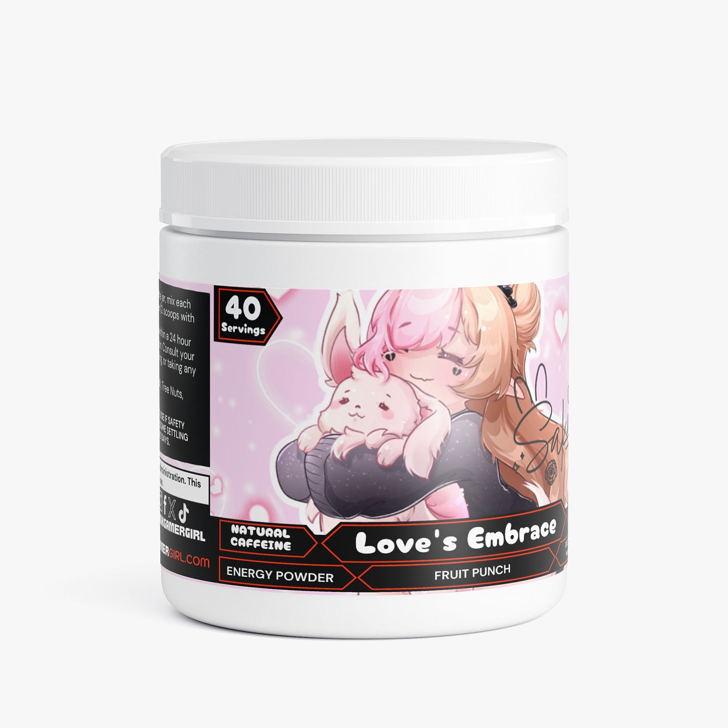 Sakuwu - Love's Embrace Energy Powder (Fruit Punch)