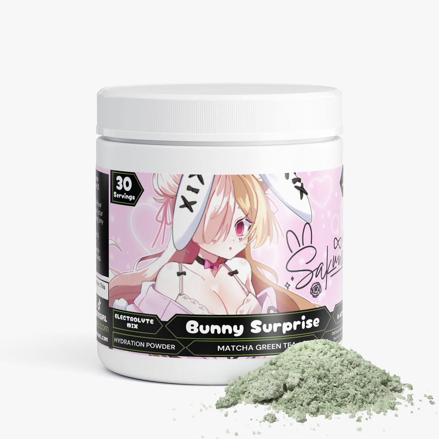 Sakuwu - Bunny Surprise Hydration Powder (Matcha Green Tea)