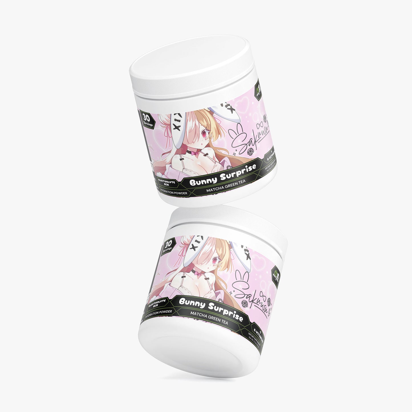 Sakuwu - Bunny Surprise Hydration Powder (Matcha Green Tea)