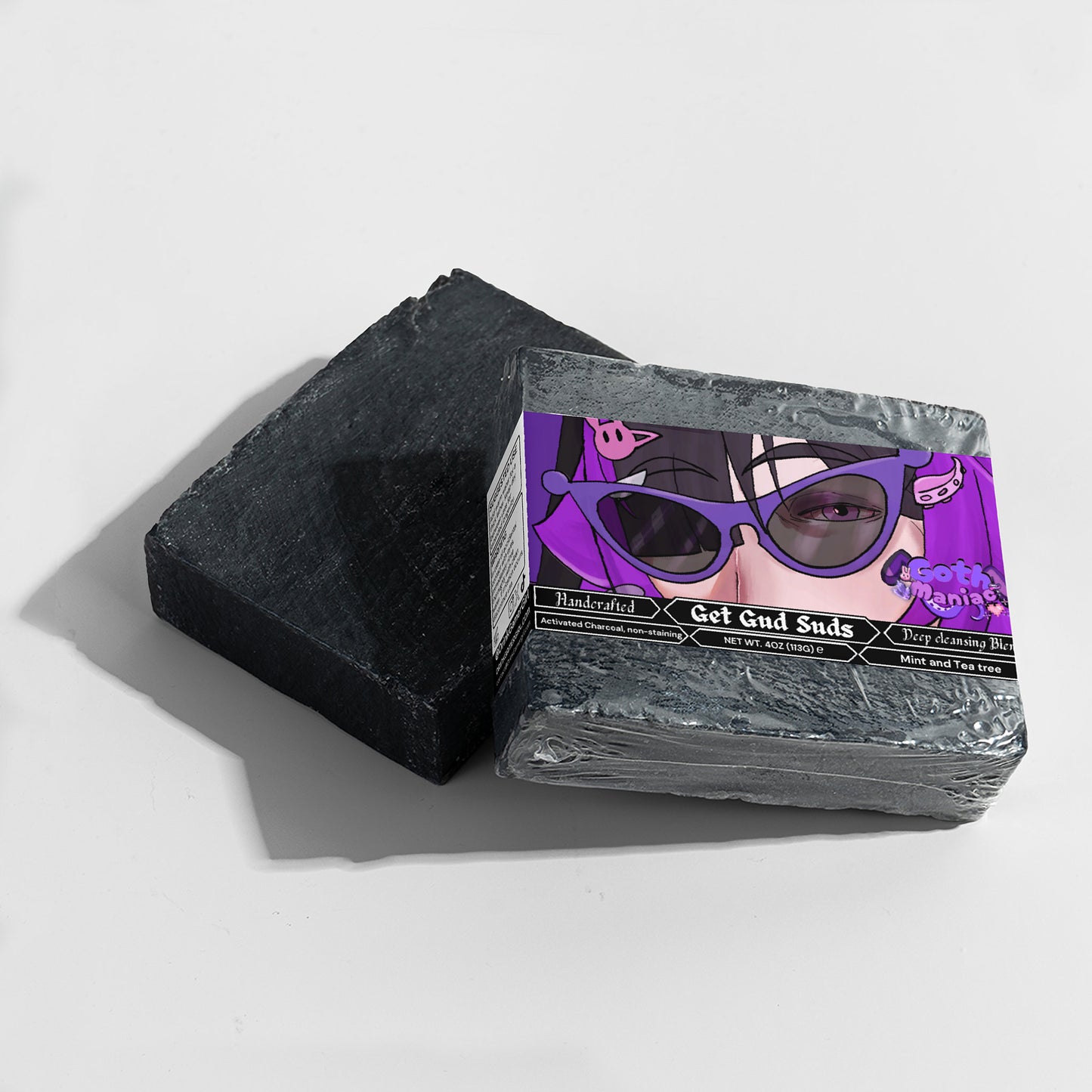 GothManiac - Get Gud Suds Charcoal Soap