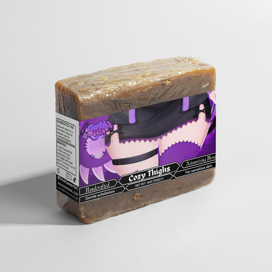 GothManiac - Cozy Thighs Oat Milk Honey Soap