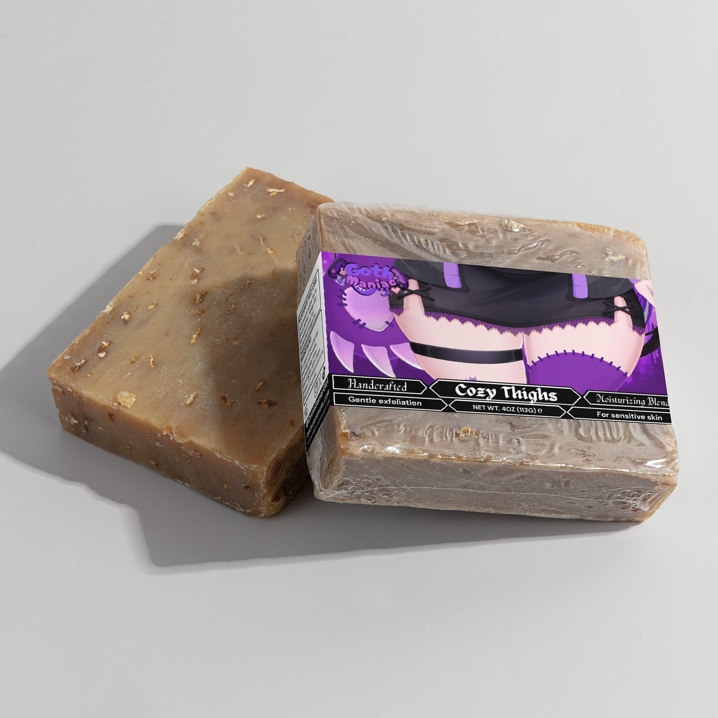 GothManiac - Cozy Thighs Oat Milk Honey Soap