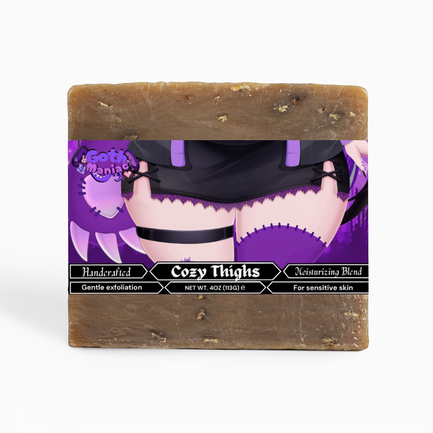 GothManiac - Cozy Thighs Oat Milk Honey Soap