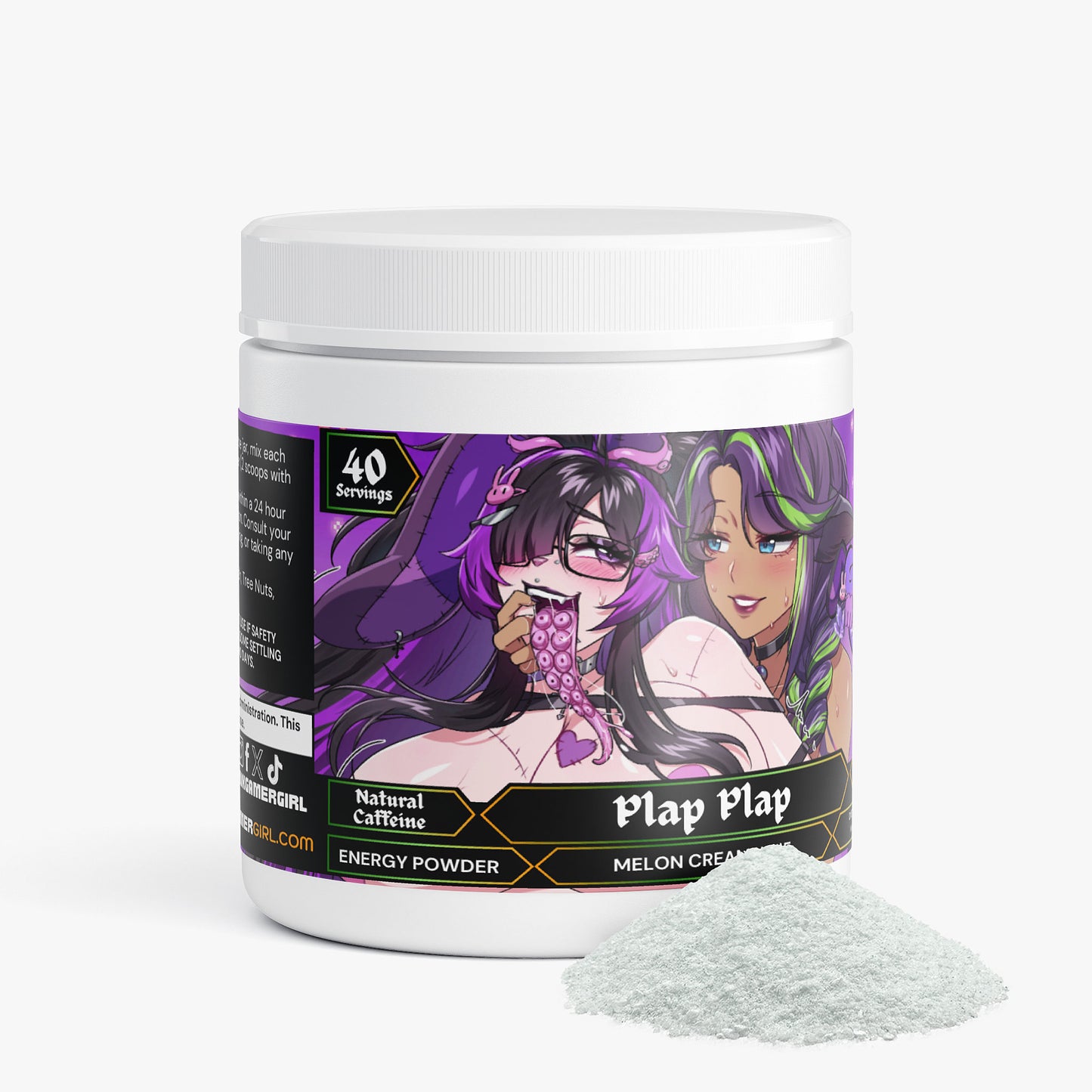 GothManiac - Plap Plap Energy Powder (Melon Creamsicle)