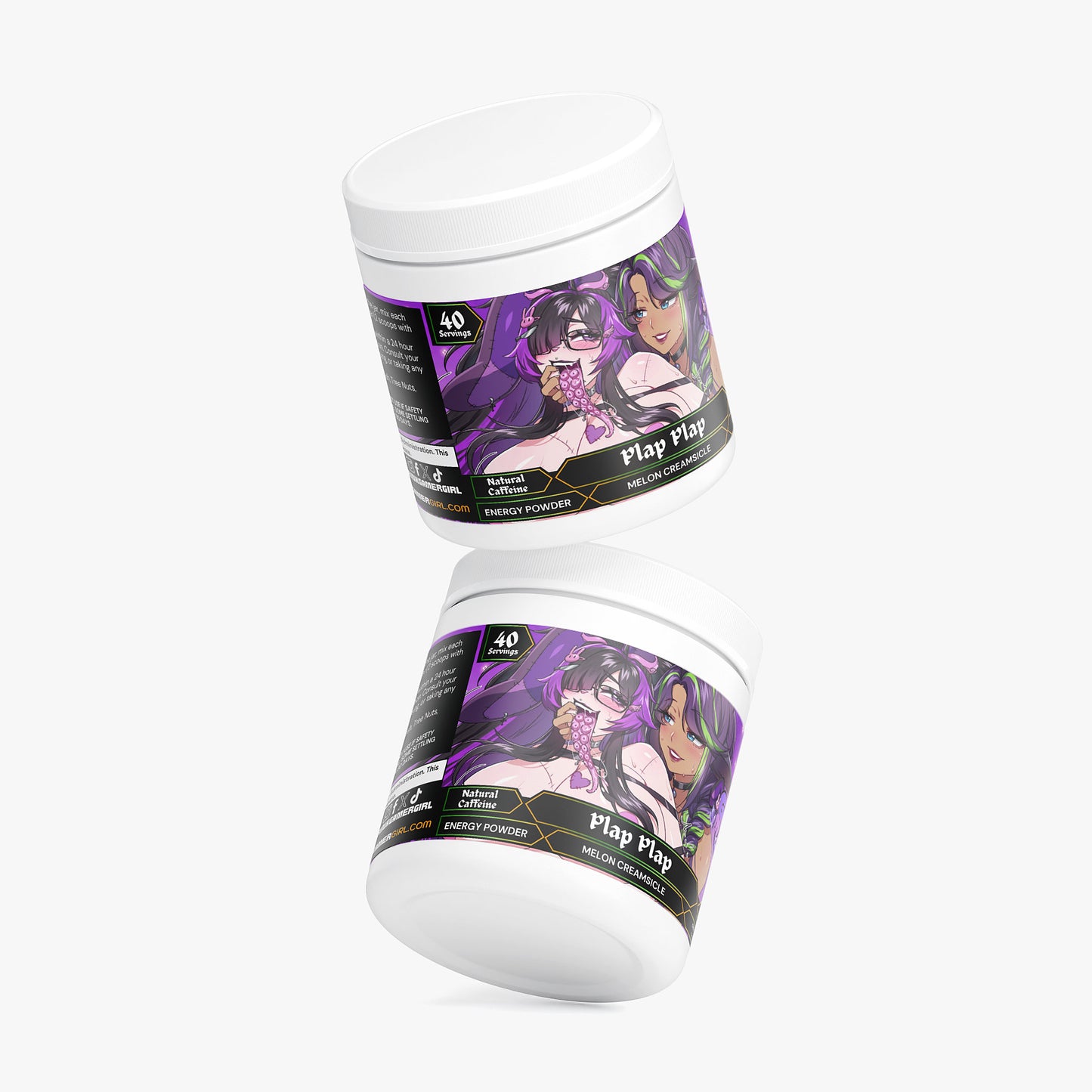 GothManiac - Plap Plap Energy Powder (Melon Creamsicle)