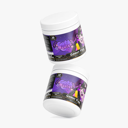 GothManiac - Gamer Piss Hydration Powder (Peach Mango)