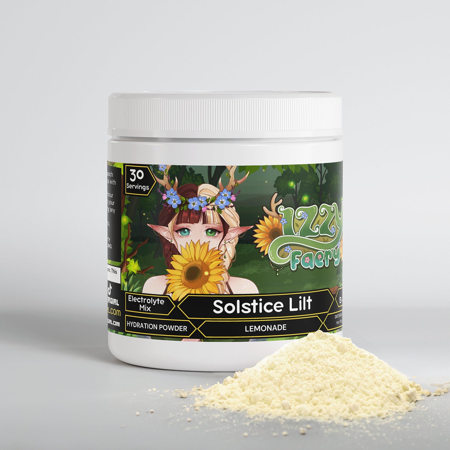 Izzy Faery - Solstice Lilt Hydration Powder (Lemonade)
