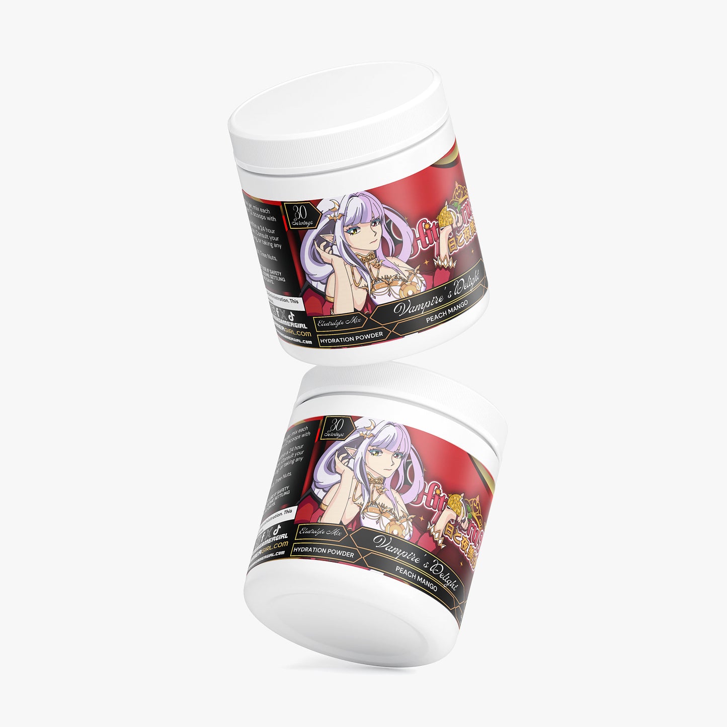 Hitoyoru Misa - Vampire's Delight Hydration Powder (Peach Mango)