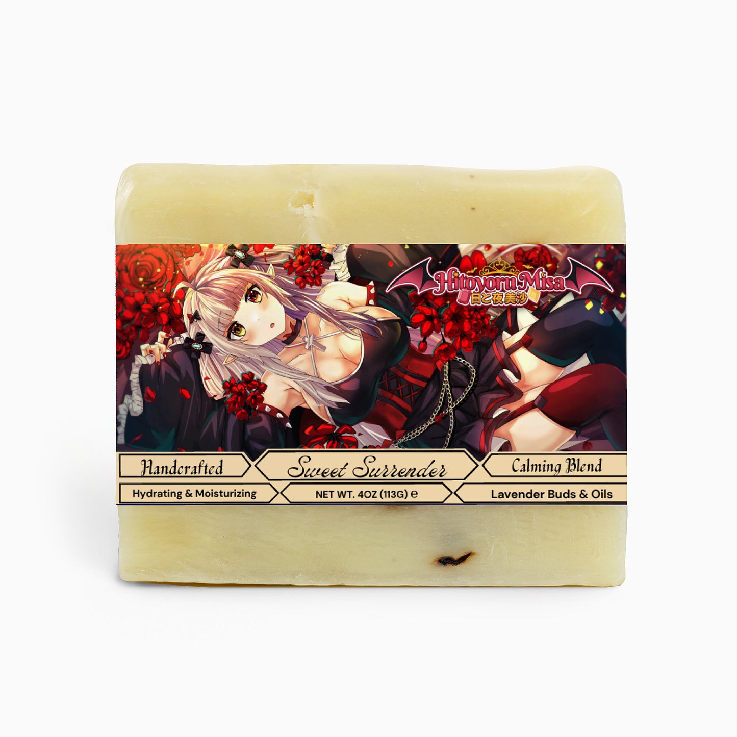 Hitoyoru Misa - Sweet Surrender Calming Lavender Soap