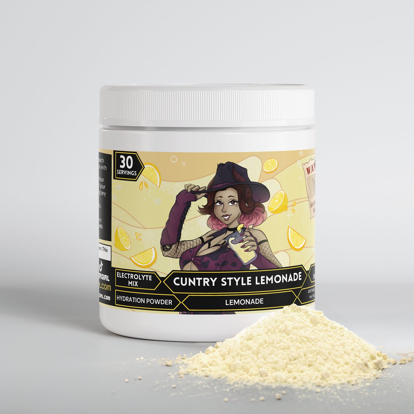 Asterisks - Cuntry Style Lemonade Hydration Powder (Lemonade)