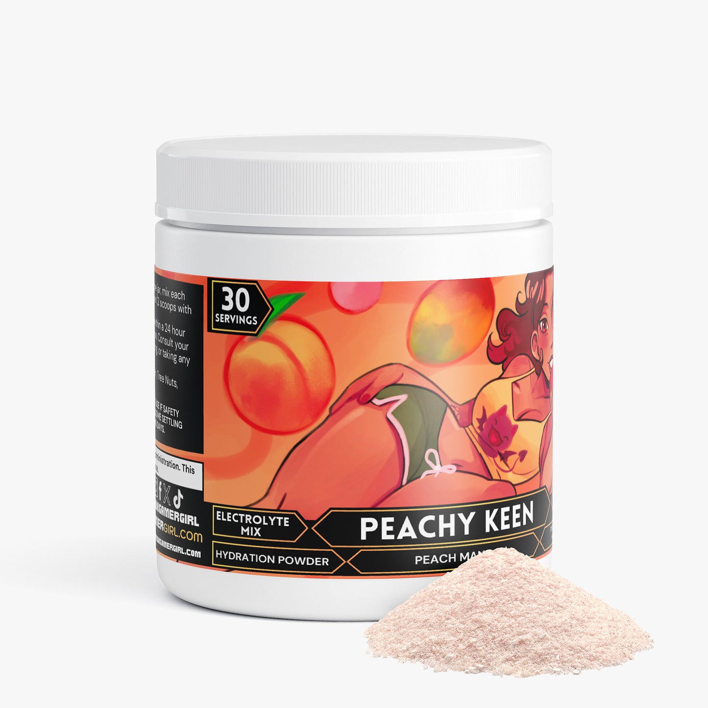 Asterisks - Peachy Keen Hydration Powder (Peach Mango)