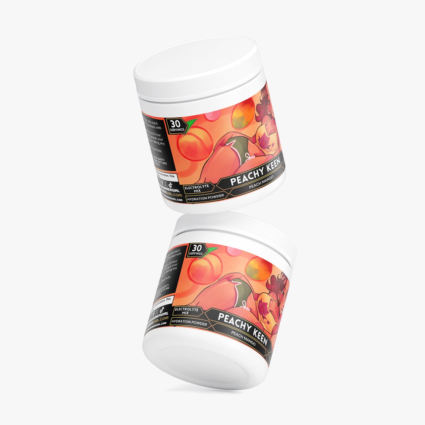 Asterisks - Peachy Keen Hydration Powder (Peach Mango)