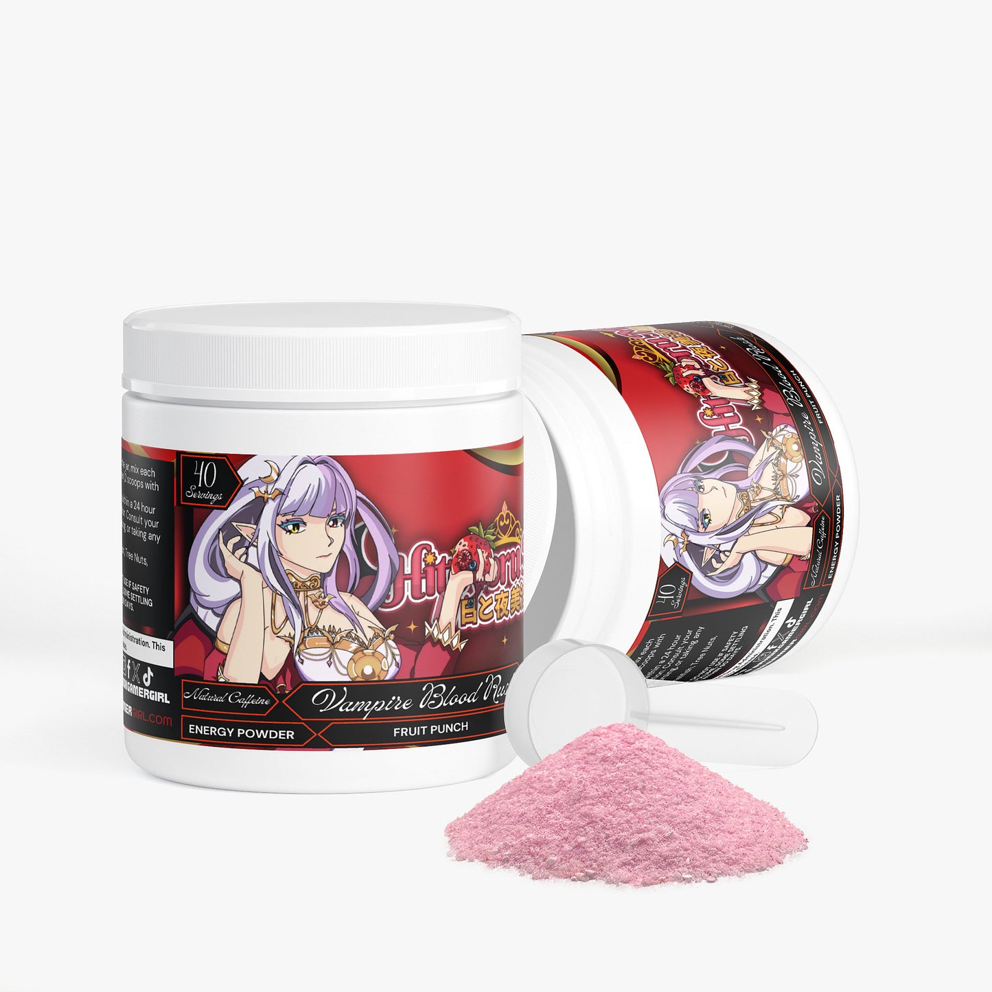 Hitoyoru Misa - Vampire Blood Rush Energy Powder (Fruit Punch)