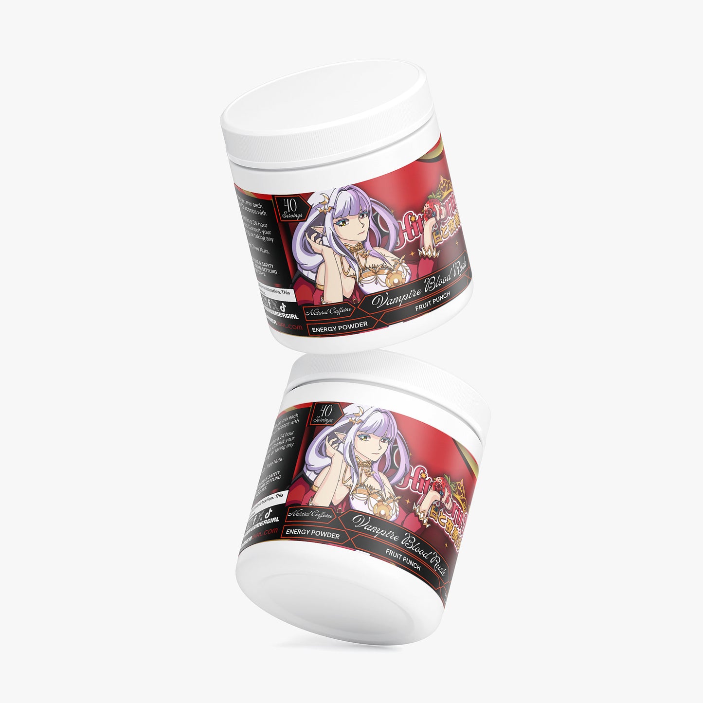 Hitoyoru Misa - Vampire Blood Rush Energy Powder (Fruit Punch)