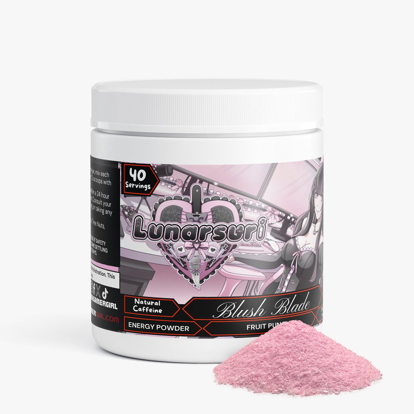 Lunarsuri - Blush Blade Energy Powder (Fruit Punch)