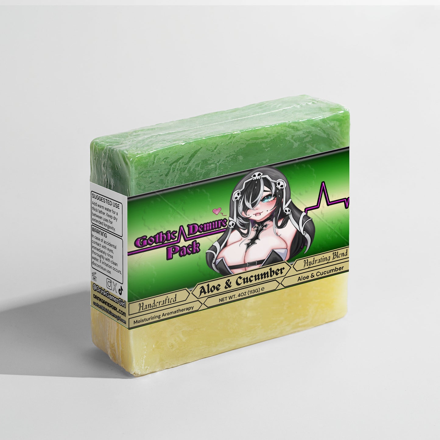 GremTheReaper - Aloe & Cool Cucumber Soap