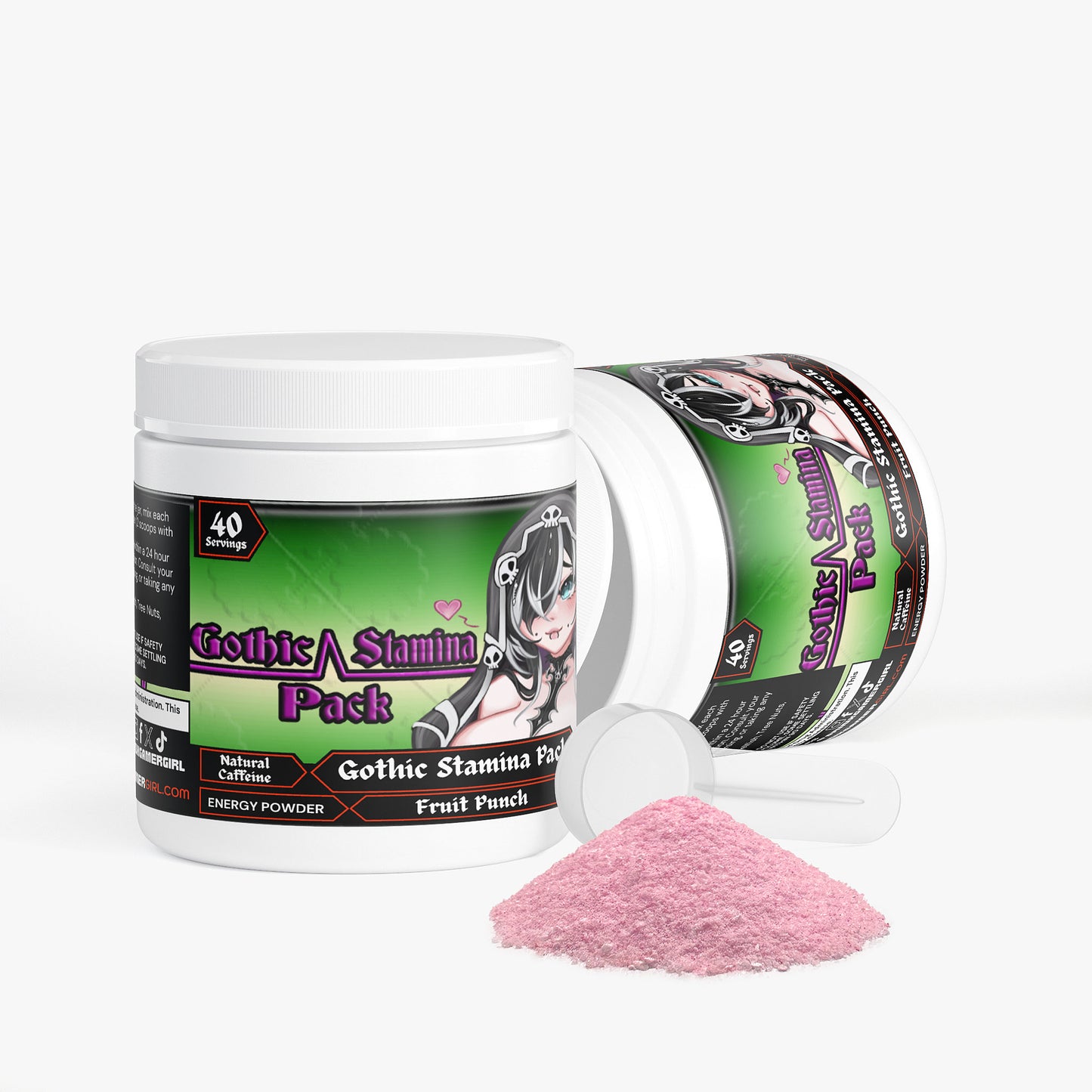 GremTheReaper - Gothic Stamina Pack Energy Powder (Fruit Punch)