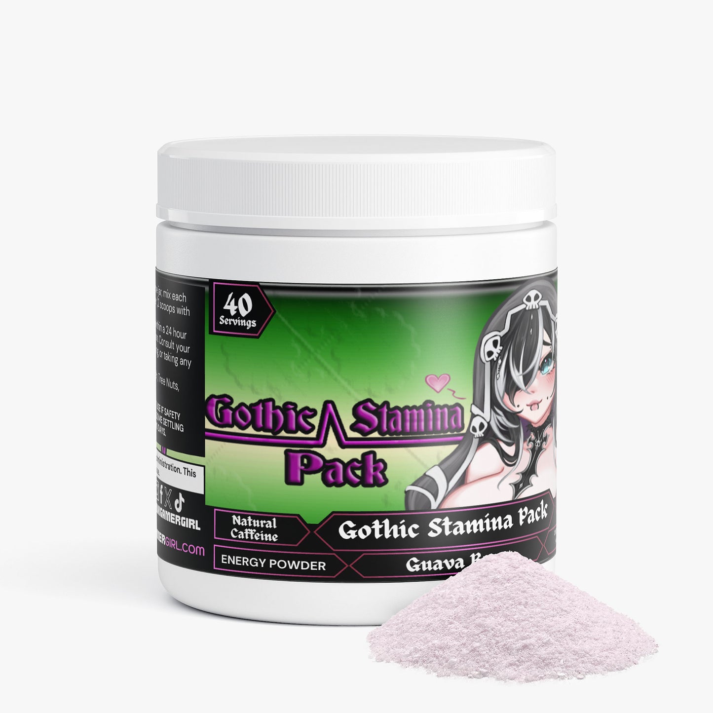 GremTheReaper - Gothic Stamina Pack Energy Powder (Guava Berry)