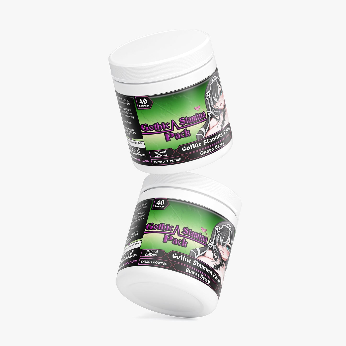 GremTheReaper - Gothic Stamina Pack Energy Powder (Guava Berry)