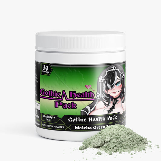 GremTheReaper - Gothic Health Pack Hydration Powder (Matcha Green Tea)