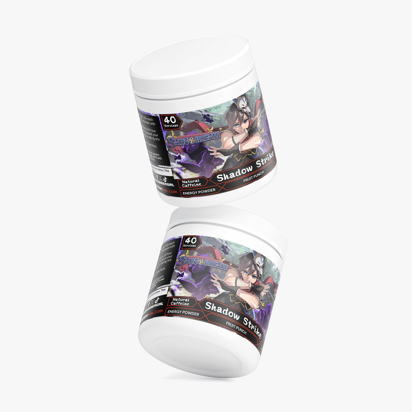 Shinobishii - Shadow Strike Energy Powder (Fruit Punch)