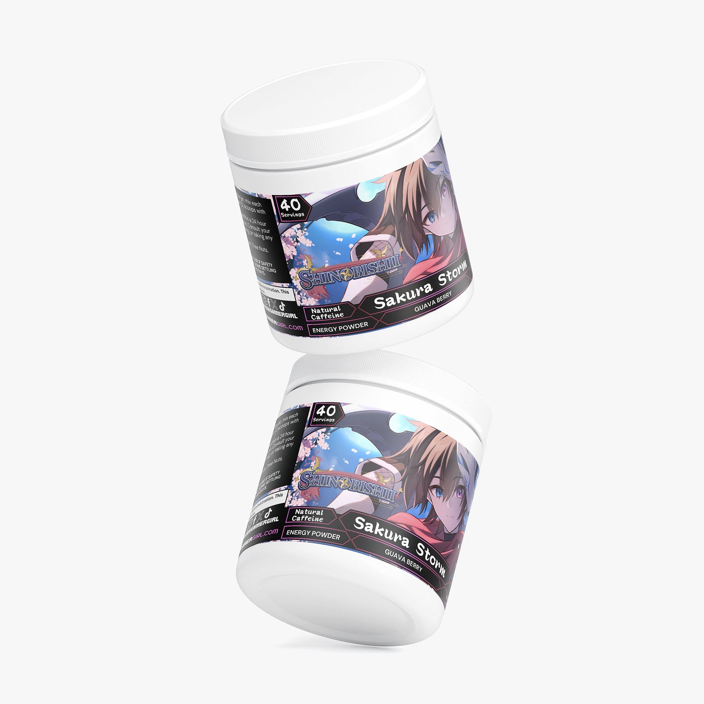 Shinobishii - Sakura Storm Energy Powder (Guava Berry)