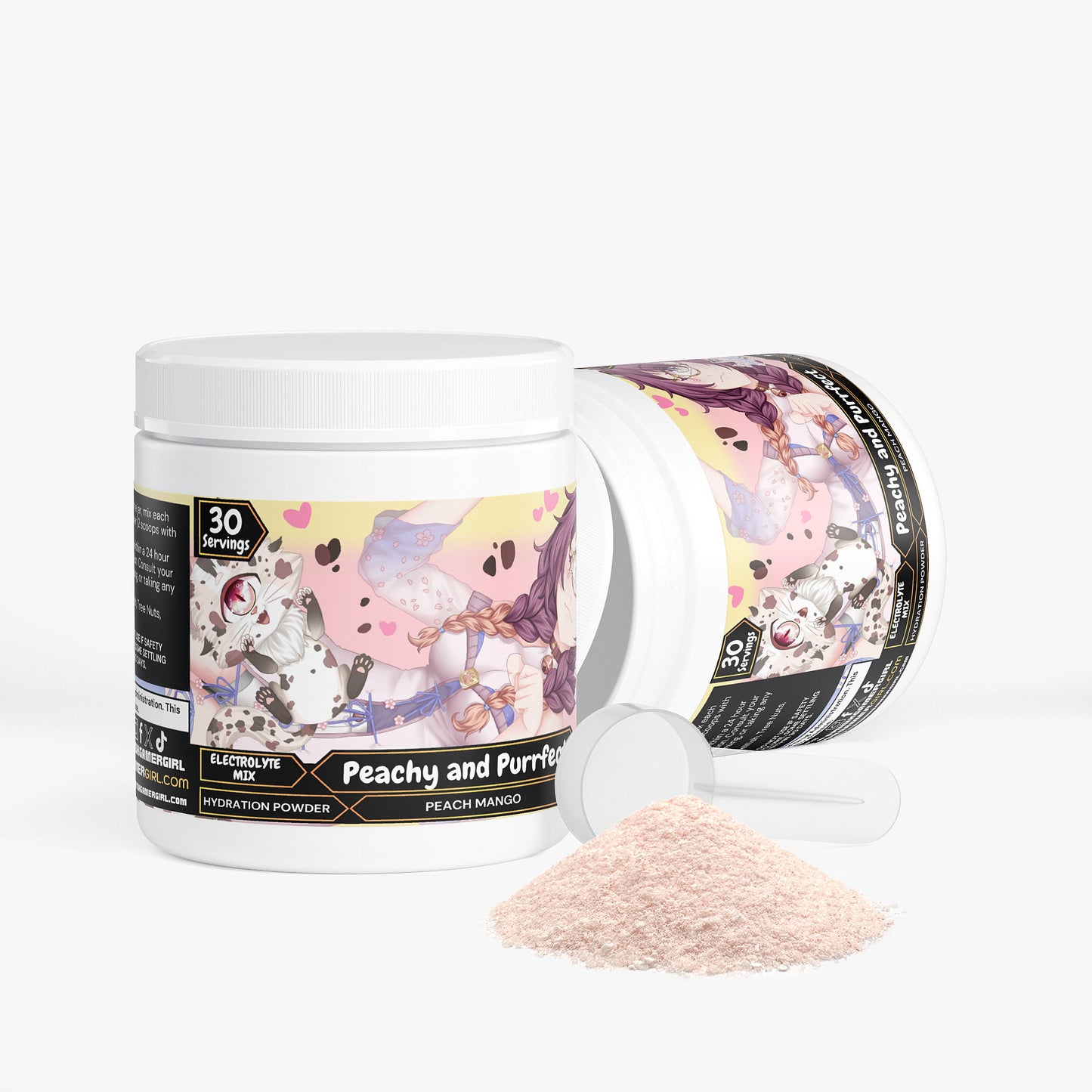 Emie Chise Kitty - Peachy and Purrfect Hydration Powder (Peach Mango)