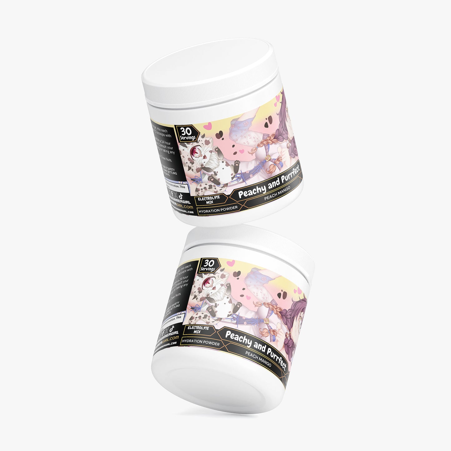 Emie Chise Kitty - Peachy and Purrfect Hydration Powder (Peach Mango)