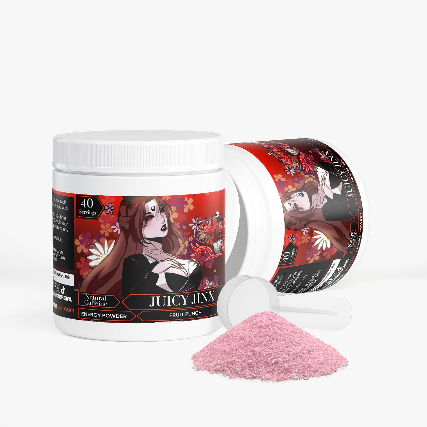Witchy Tea Cup - Juicy Jinx Energy Powder (Fruit Punch)