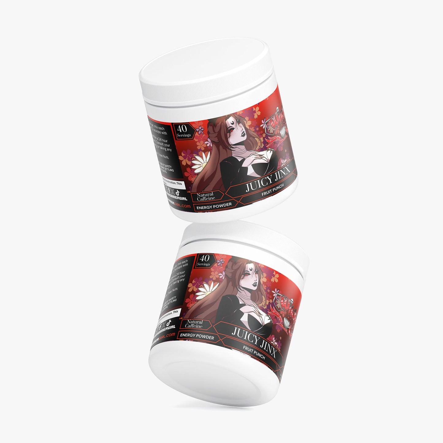 Witchy Tea Cup - Juicy Jinx Energy Powder (Fruit Punch)