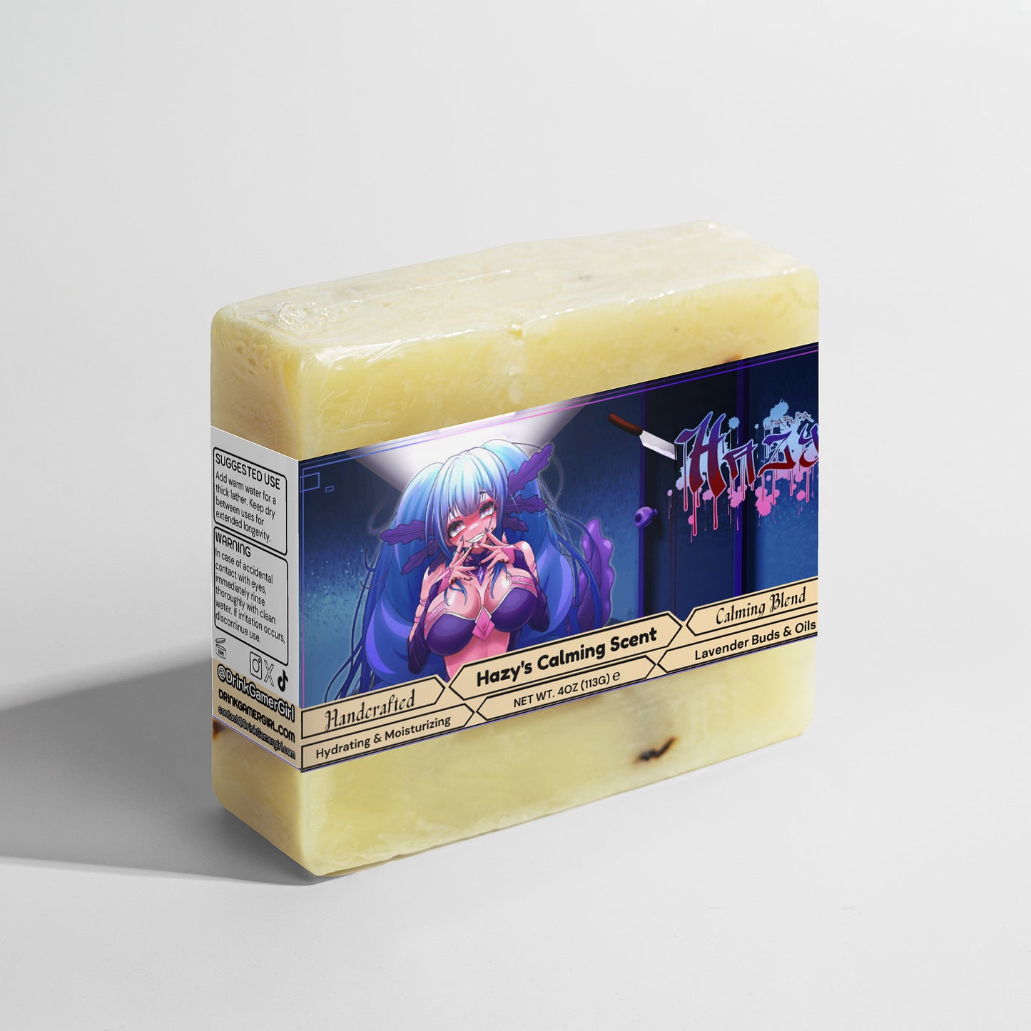 Hazy VT - Hazy's Calming Scent Lavender Soap
