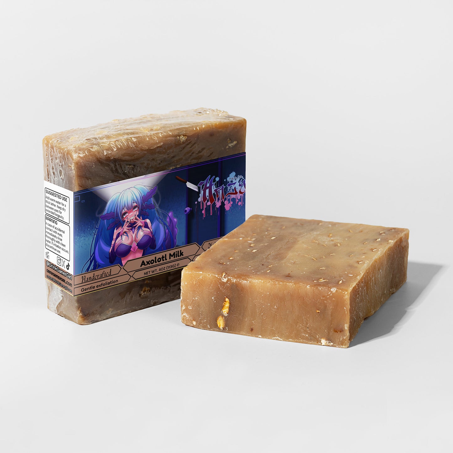 Hazy VT - Axolotl Milk Oat Milk Honey Soap